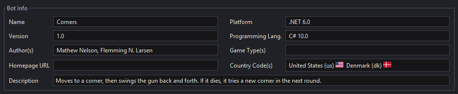 Bot Info
