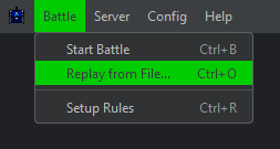 Replay from File