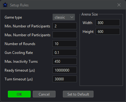 Setup Rules