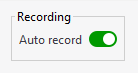 Auto-recording