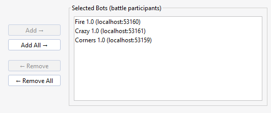 Selected Bots