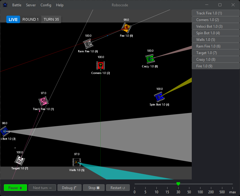 Battle screenshot